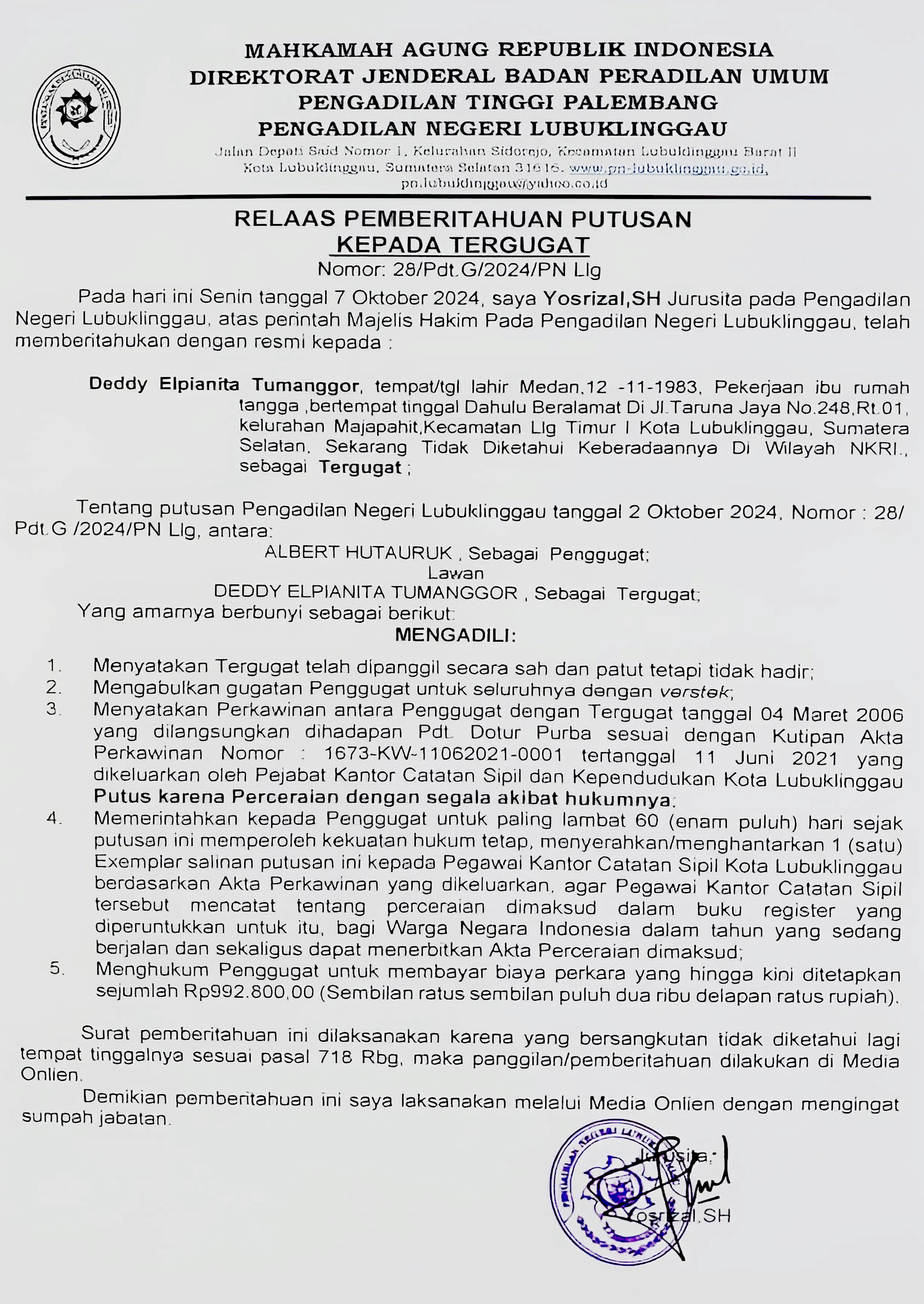 IKLAN PENGADILAN MK