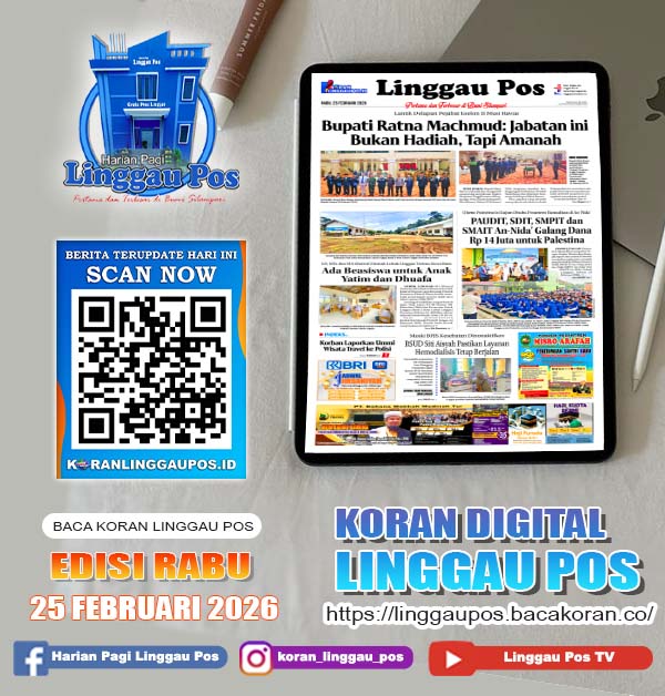 Linggau Pos, Rabu, 25 Februari 2026
