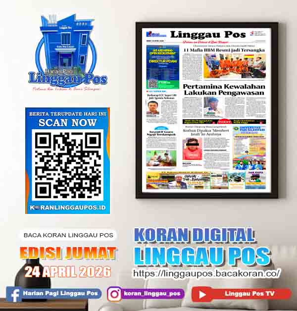 Linggau Pos, Jumat, 24 April 2026