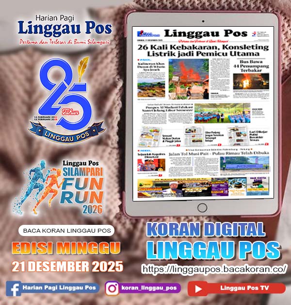 Linggau Pos, MINGGU, 21 DESEMBER 2025
