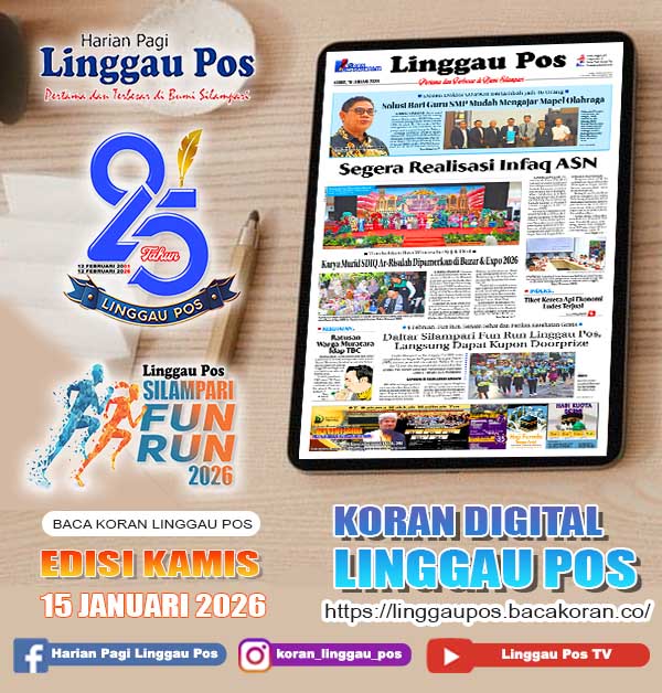 Linggau Pos, Kamis, 15 Januari 2026