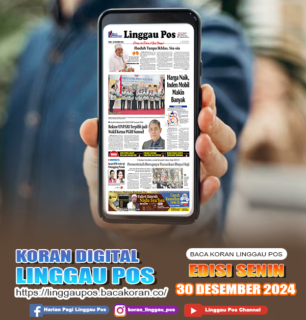 Linggau Pos, SENIN, 30 DESEMBER 2024