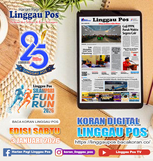 Linggau Pos, SABTU, 3 Januari 2026