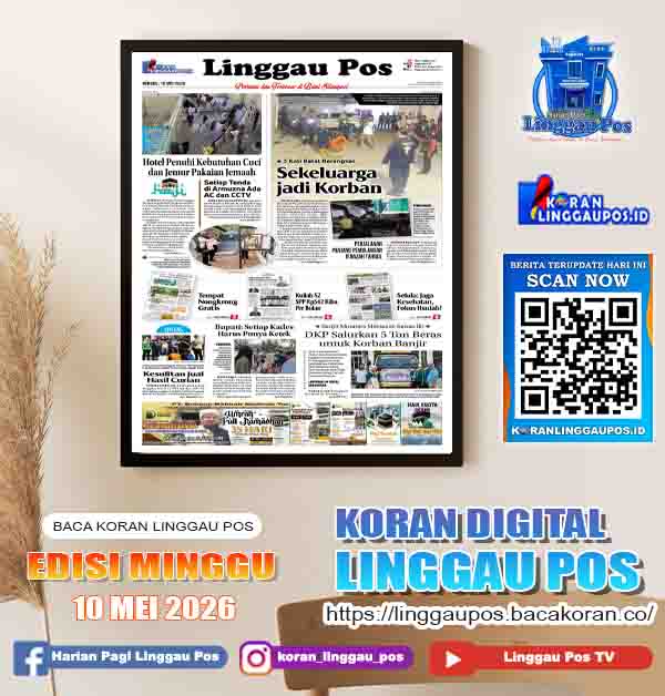Linggau Pos, Minggu, 10 Mei 2026