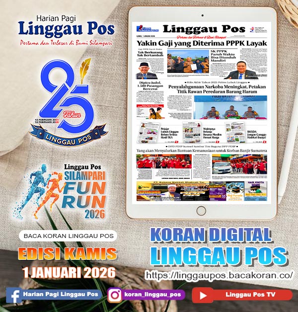 Linggau Pos, KAMIS, 1 Januari 2026