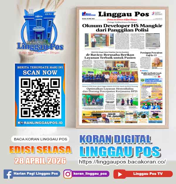 Linggau Pos, Selasa, 28 April 2026