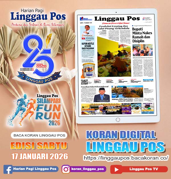 Linggau Pos, Sabtu, 17 Januari 2026