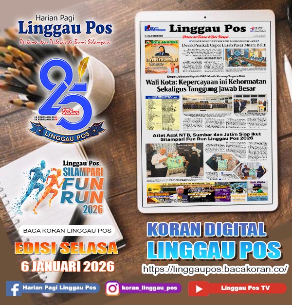 Linggau Pos, Selasa, 6 Januari 2026