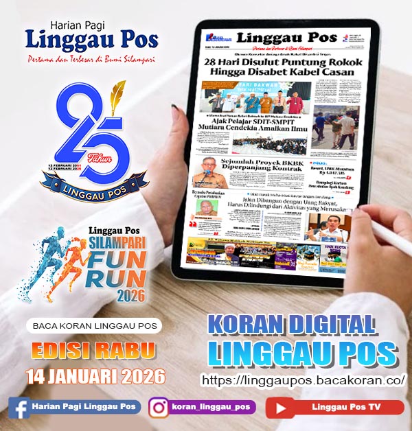 Linggau Pos, Rabu, 14 Januari 2026