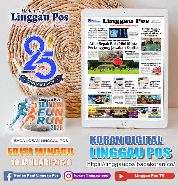 Linggau Pos, Minggu, 18 Januari 2026