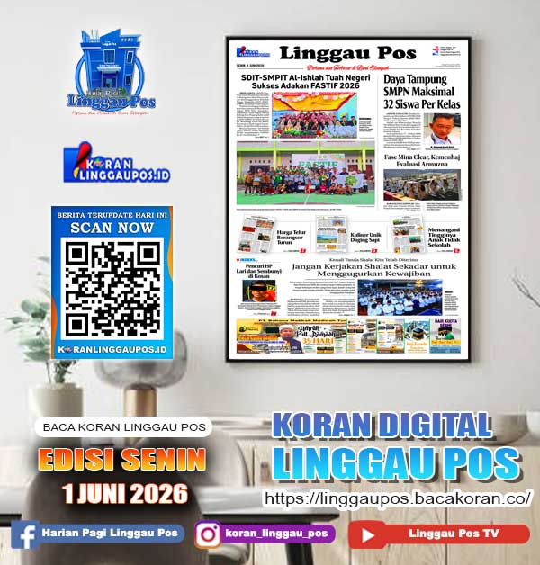Linggau Pos, Senin, 1 Juni 2026