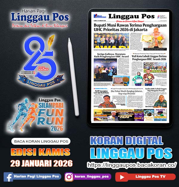 Linggau Pos, Kamis, 29 Januari 2026