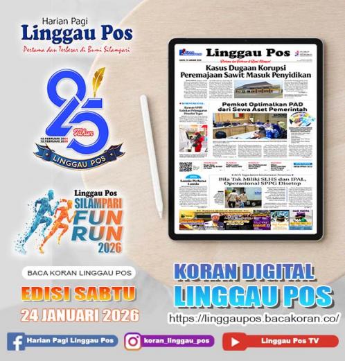 Linggau Pos, Sabtu, 24 Januari 2026