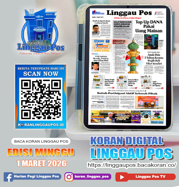 Linggau Pos, Minggu, 1 Maret 2026