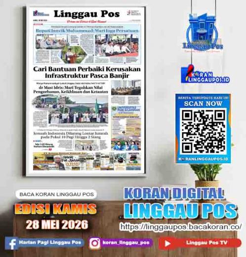 Linggau Pos, KAMIS, 28 Mei 2026