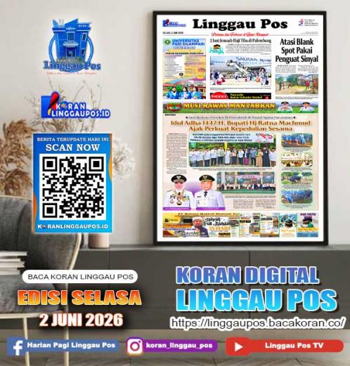 Linggau Pos, Selasa, 2 Juni 2026