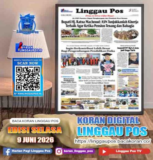 Linggau Pos, SELASA, 9 JUNI 2026