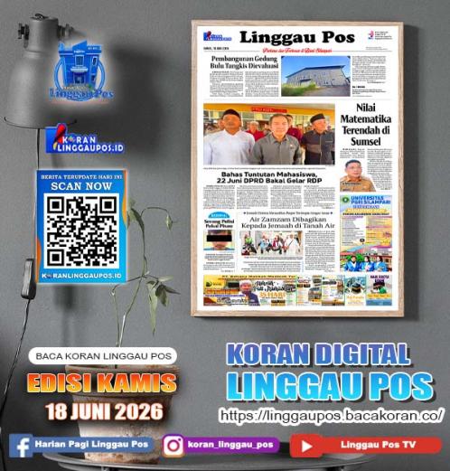 Linggau Pos, KAMIS, 18 Juni 2026