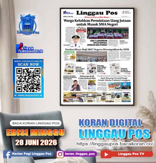 Linggau Pos, Minggu, 28 Juni 2026