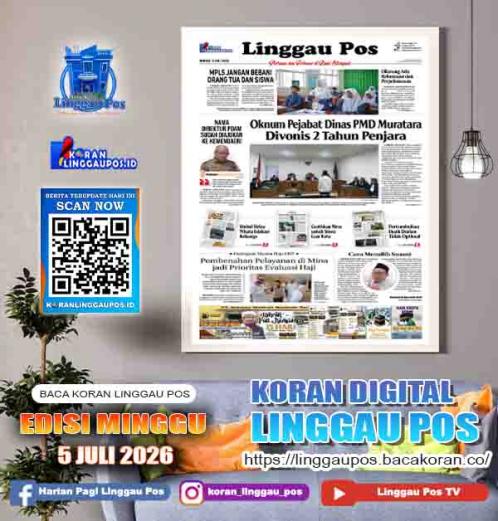 Linggau Pos, MINGGU, 5 JULI 2026