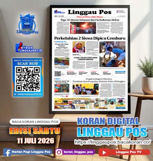 Linggau Pos, Sabtu, 11 Juli 2026
