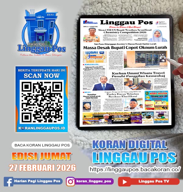 Linggau Pos, Jumat, 27 Februari 2026
