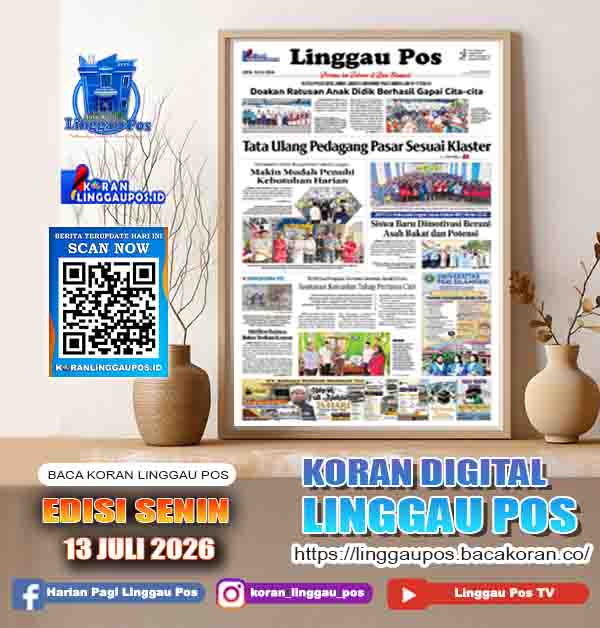 Linggau Pos, Senin, 13 Juli 2026
