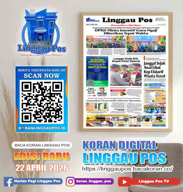 Linggau Pos, Rabu, 22 April 2026