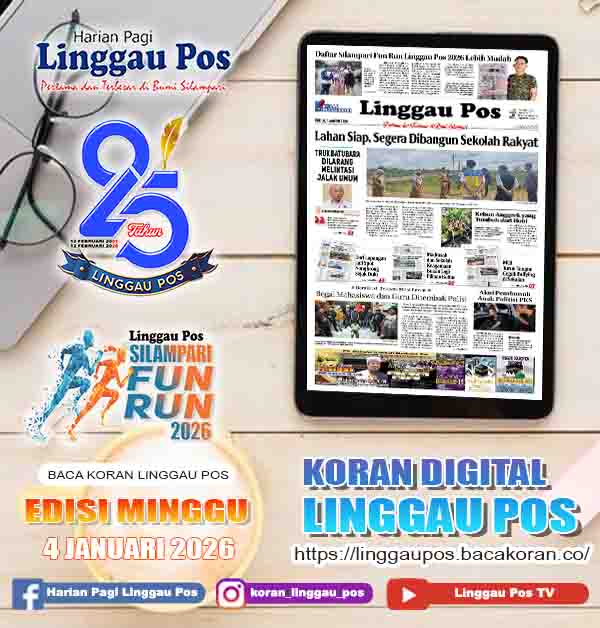 Linggau Pos, MINGGU, 4 Januari 2026