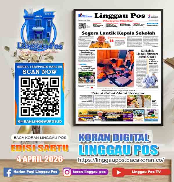 Linggau Pos, Sabtu, 4 April 2026