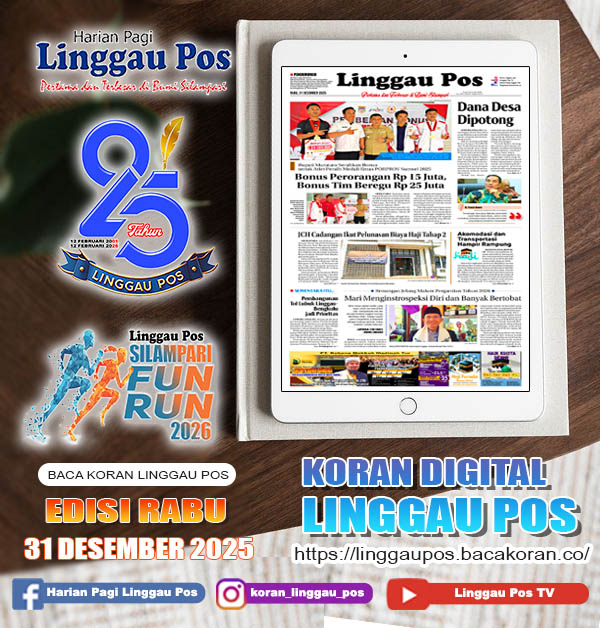 Linggau Pos, RABU, 31 DESEMBER 2025