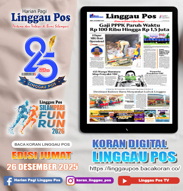 Linggau Pos, JUMAT, 26 DESEMBER 2025