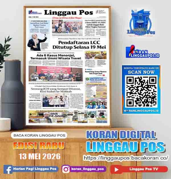 Linggau Pos, Rabu, 13 Mei 2026