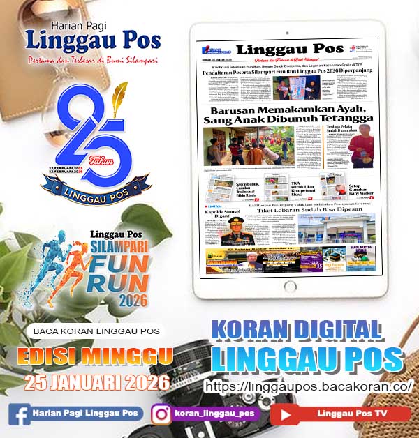 Linggau Pos, Minggu, 25 Januari 2026