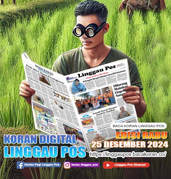 Linggau Pos, RABU, 25 DESEMBER 2024