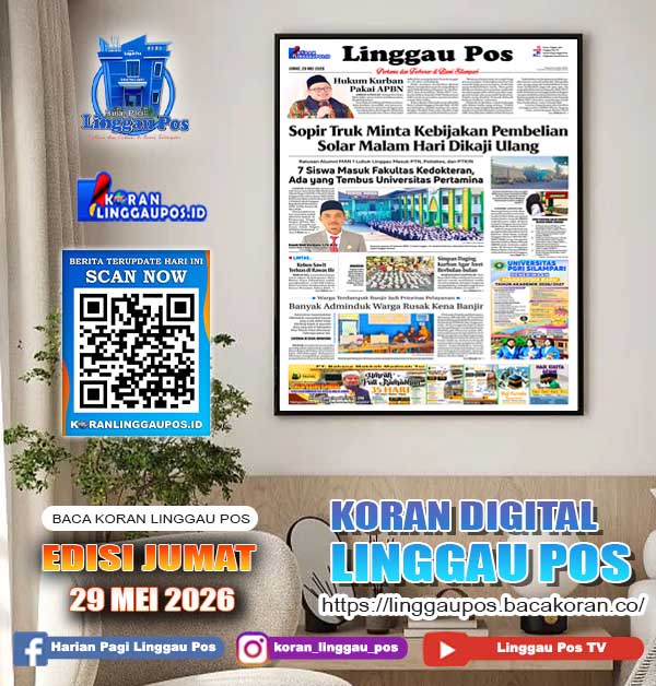 Linggau Pos, JUMAT, 29 Mei 2026