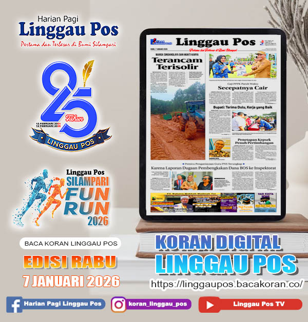 Linggau Pos, Rabu, 7 Januari 2026