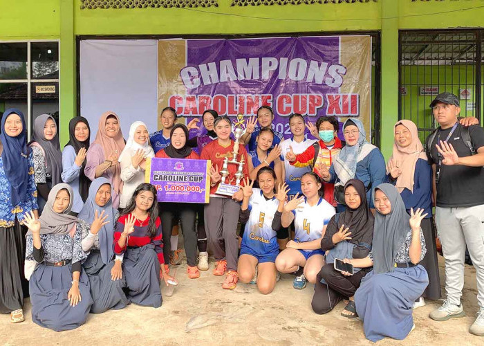 Keempat Kalinya, SMAN 4 Lubuk Linggau Juara 1 Turnamen Voli Caroline Cup XII 2026