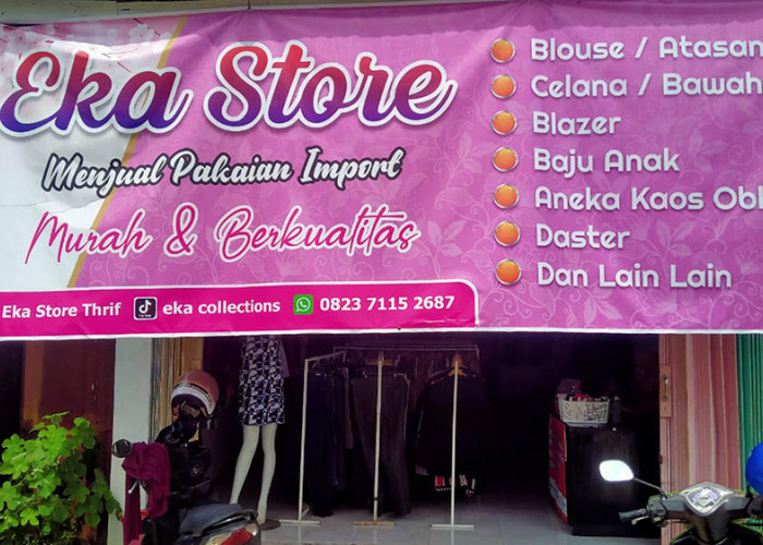 Eka Store: Pilihan Utama untuk Baju Thrifting Berkualitas di Lubuk Linggau