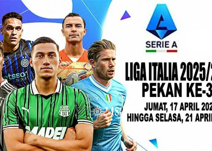 Liga Italia 2025/2026, Pekan ke-33, Jadwal Lengkap, Cek Update Klasemen dan Laga Big Match