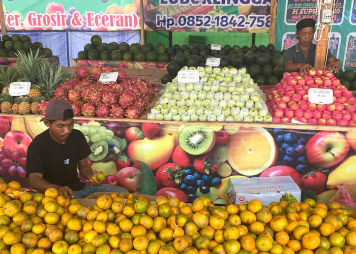 Belanja Berapapun di Bazar Jay Buah Lubuk Linggau Free Buah Potong Premium