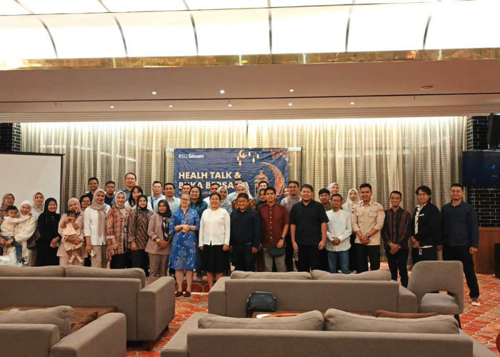 RSU Siloam Lubuk Linggau Kenalkan Pelayanan Terbaru Pada Kegiatan Health Talk dan Buka Puasa Bersama