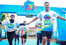2500 Peserta PLN Mobile Color Run Berhasil Ramaikan Benteng Kuto Besak