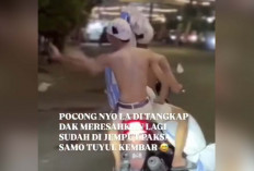 Buat Konten '2 Tuyul Kembar dan Pocong' Sambil Naik Motor, Kasat Lantas Lubuk Linggau Berikan Peringatan