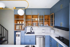 5 Inspirasi Desain Kitchen Set Minimalis Ini Bikin Tampilan Dapur Kecil Jadi Makin Cantik