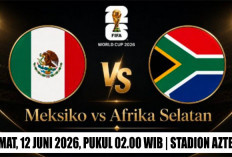 Ulangan 16 Tahun Silam, Prediksi Meksiko vs Afrika Selatan, Piala Dunia 2026, Matchday 1, Grup A, Live TVRI