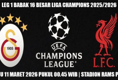 Awas The Reds Kalah Lagi?, Prediksi Galatasaray vs Liverpool, Liga Champion 2025/2026, Leg 1, Babak 16 Besar