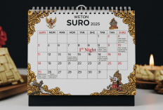 Kalender Weton dan Hari Sakral Bulan Suro 2025, Jangan Lewatkan Malam 1 Suro