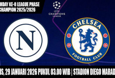 Chelsea Finis 8 Besar, atau Napoli Lolos Playoff, Prediksi Napoli vs Chelsea, Liga Champion 2025/2026 