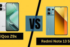 Duel Sengit iQOO Z9x VS Redmi Note 13 5G, Berikut 5 Perbandingan Spesifikasinya!